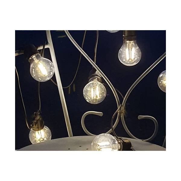 Chromex Farandole 5M solcellelyskæde